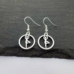 Ballerina Silver Earrings